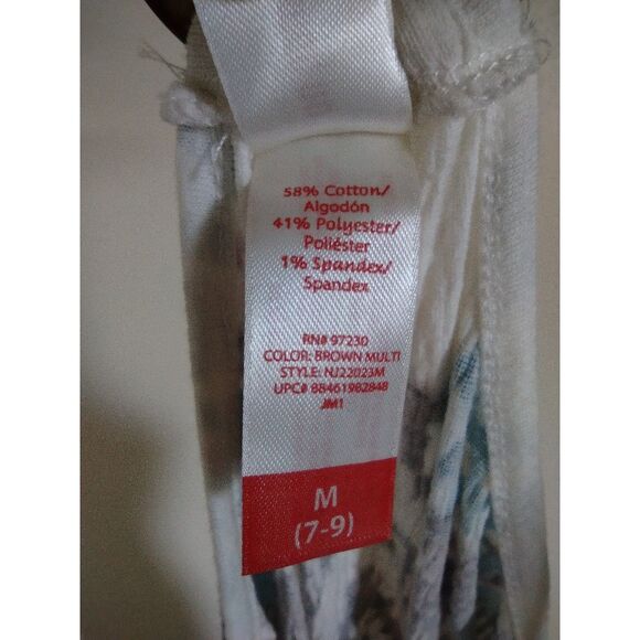 No Boundaries Beader Boho Style Tank Top Sz M (7-9) - Picture 4 of 4